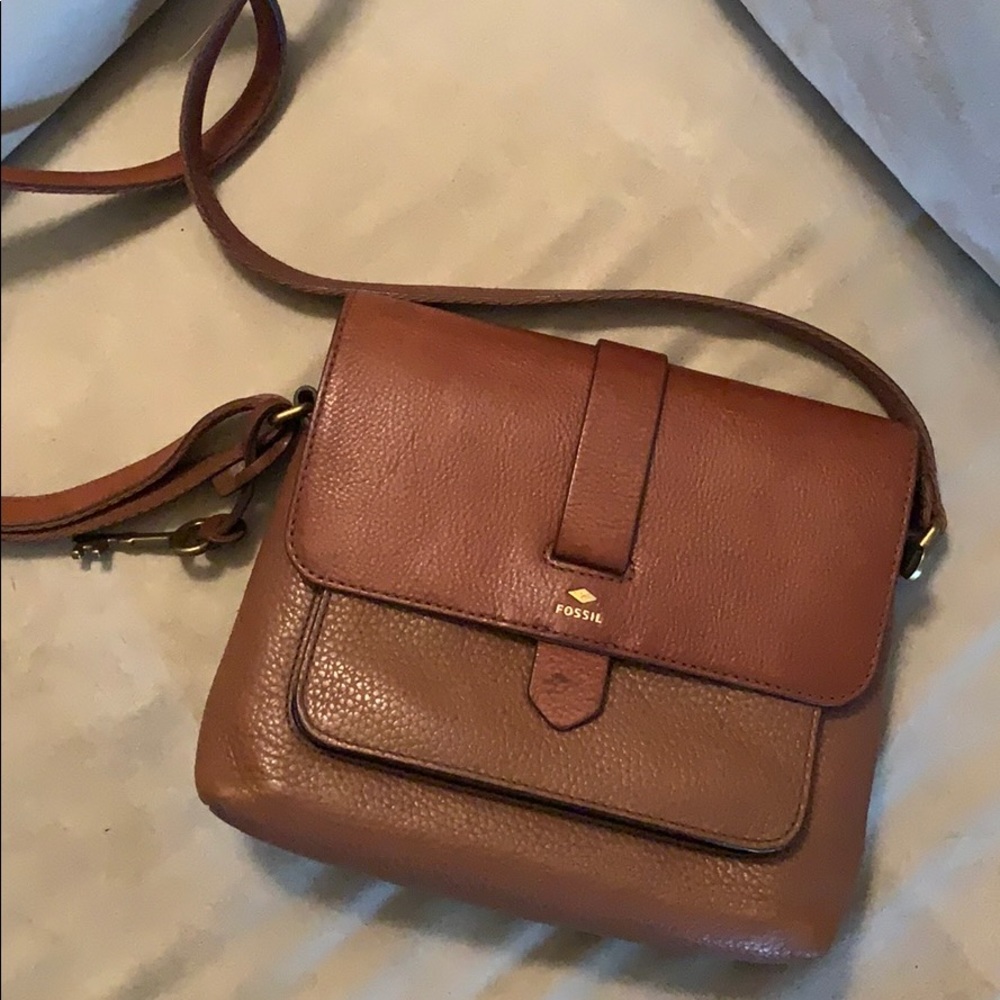 Fossil Small Kinley Leather Crossbody Purse
